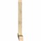 Ekena Millwork Portland Rough Sawn Timber Gable Bracket, Douglas Fir, 108"W x 63"H x 6"D x 6"F, 14/12 Pitch GBW108X63X0606POR00RDF - alternate 4
